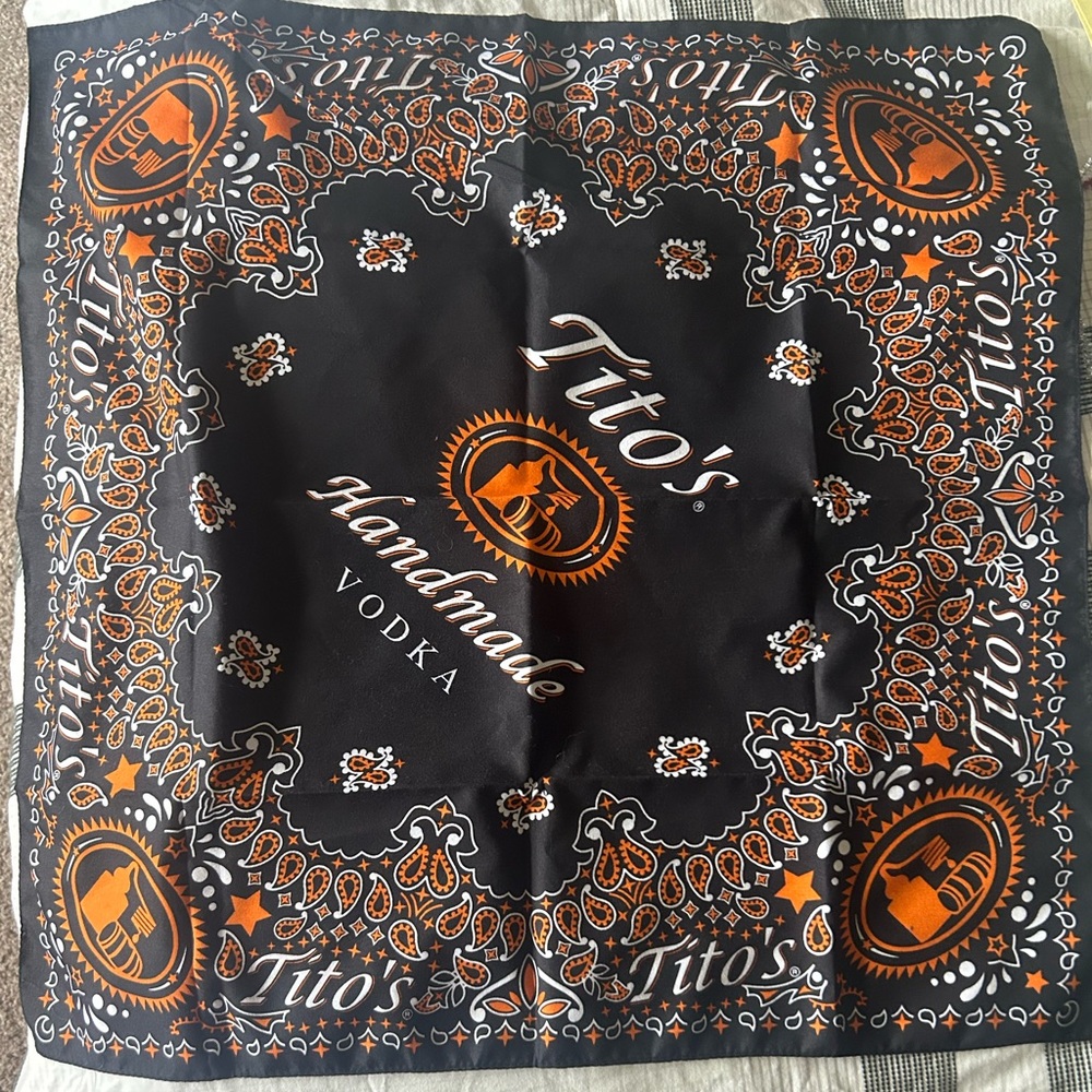 Tito’s vodka bandana